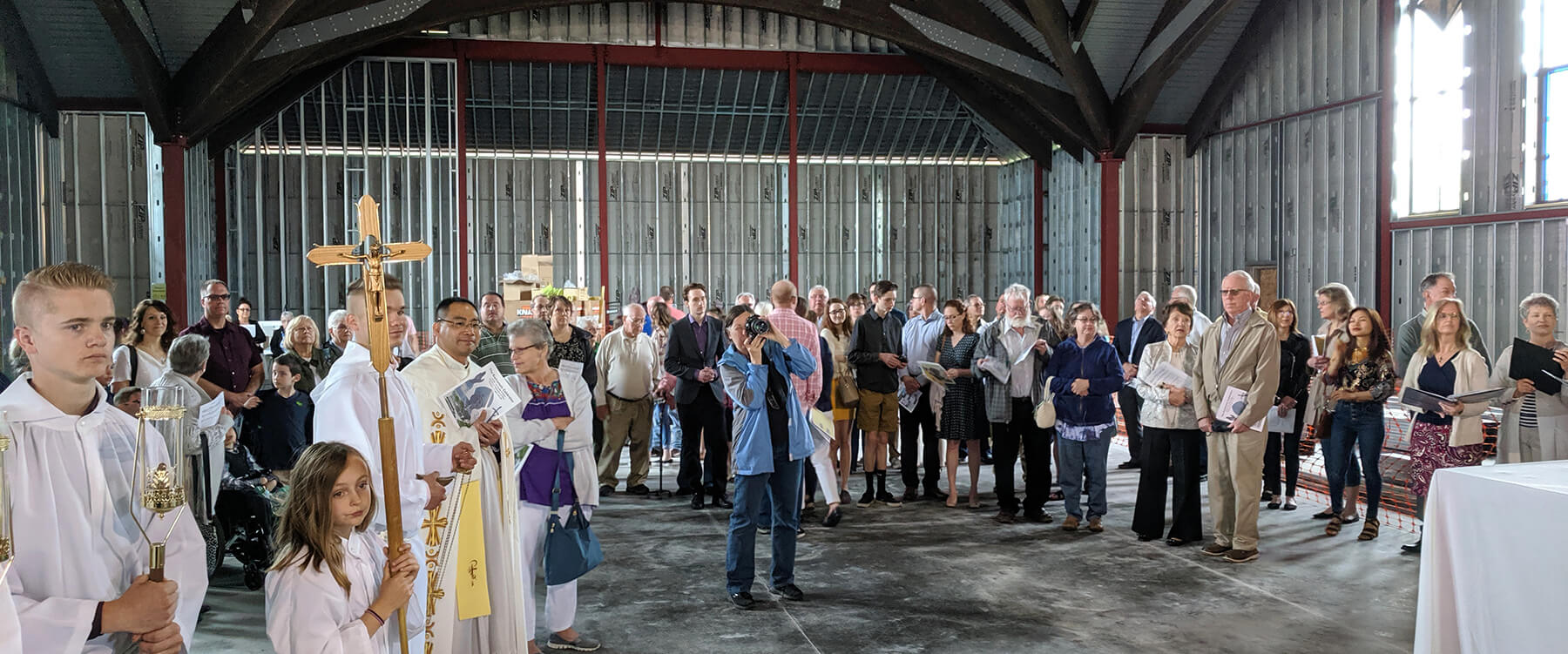 sjpii church construction progress viewing