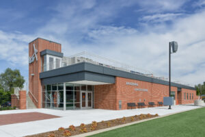 Exterior of the Jim Heeringa Athletic Center