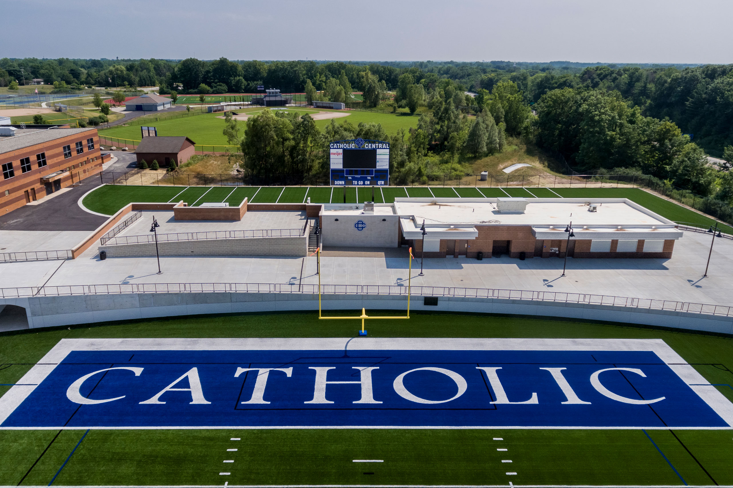 Catholic Central Athletics football field