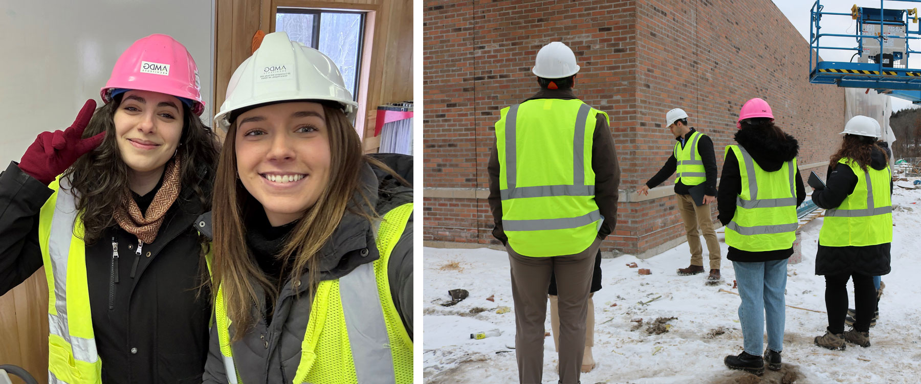 AMDG team at St Robert Catholic School construction site