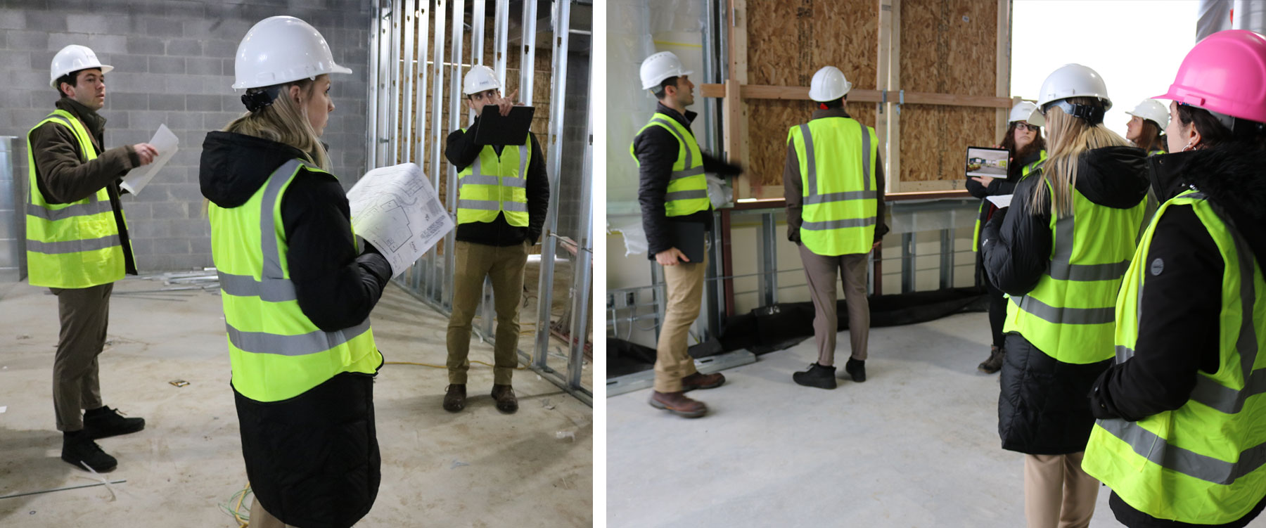 AMDG team at St Robert Catholic School construction site