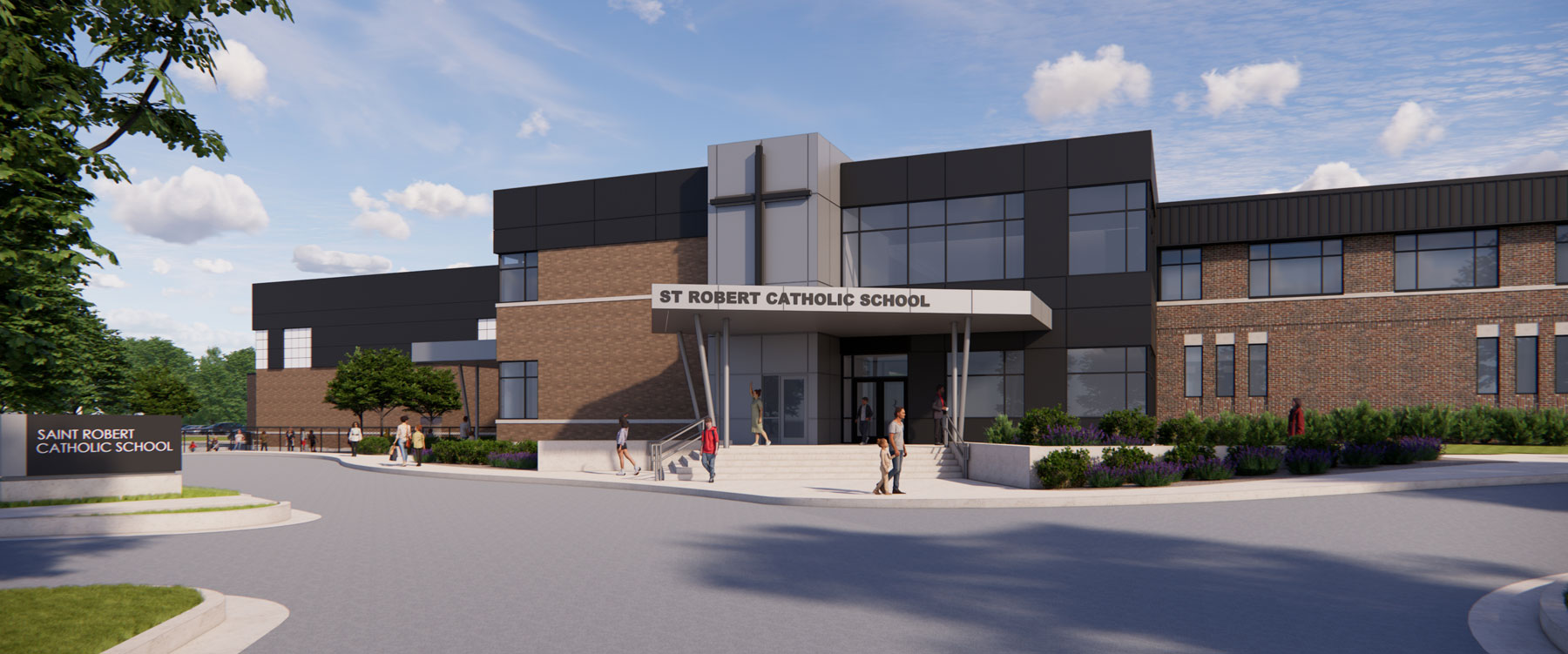 St Robert Catholic School rendering